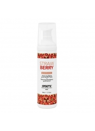 Разогревающее массажное масло  с ароматом клубники Gourmet Strawberry - 50 мл. - Exsens - купить с доставкой в Тюмени