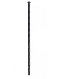 Черный уретральный силиконовый стимулятор - 30 см. - Rubber Tech Ltd - купить с доставкой в Тюмени