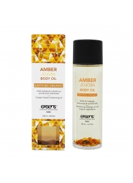 Органическое массажное масло AMBER JOJOBA - 100 мл. - Exsens - купить с доставкой в Тюмени