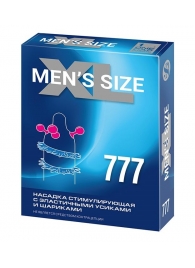 Стимулирующая насадка на пенис MEN SIZE 777 - Sitabella - в Тюмени купить с доставкой