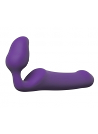 Фиолетовый безремневой страпон Queens L - Adrien Lastic - купить с доставкой в Тюмени