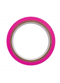 Розовая лента для бондажа Pink Bondage Tape - 20 м. - Evolved - купить с доставкой в Тюмени