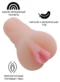 Реалистичный мастурбатор-вагина из реалистичного материала - Свободный ассортимент - в Тюмени купить с доставкой