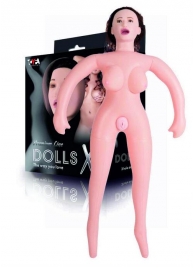 Надувная секс-кукла брюнетка с реалистичной головой - ToyFa - в Тюмени купить с доставкой