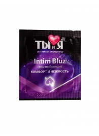Гель-лубрикант Intim bluz в одноразовой упаковке - 4 гр. - Биоритм - купить с доставкой в Тюмени