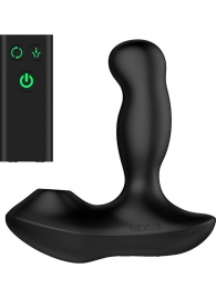 Черный вибратор-ротатор для стимуляции простаты Nexus Revo Air - Nexus Range - в Тюмени купить с доставкой