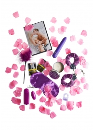 Эротический набор FANTASTIC PURPLE SEX TOY KIT - Toy Joy - купить с доставкой в Тюмени