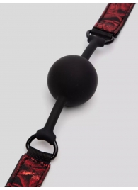 Кляп-шар на двусторонних ремешках Reversible Silicone Ball Gag - Fifty Shades of Grey - купить с доставкой в Тюмени