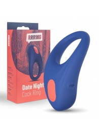 Синее эрекционное кольцо RRRING Date Night Cock Ring - FeelzToys - в Тюмени купить с доставкой