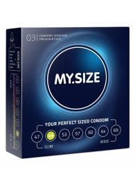 Презервативы MY.SIZE размер 49 - 3 шт. - My.Size - купить с доставкой в Тюмени