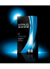 Классические презервативы VITALIS PREMIUM natural - 12 шт. - Vitalis - купить с доставкой в Тюмени