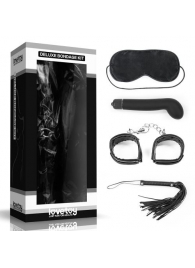 БДСМ-набор Deluxe Bondage Kit: маска, вибратор, наручники, плётка - Lovetoy - купить с доставкой в Тюмени
