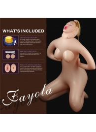 Надувная секс-кукла Fayola - Lovetoy - в Тюмени купить с доставкой