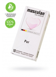 Супертонкие презервативы Masculan Pur - 10 шт. - Masculan - купить с доставкой в Тюмени