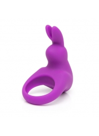 Фиолетовое эрекционное виброкольцо Happy Rabbit Rechargeable Rabbit Cock Ring - Happy Rabbit - в Тюмени купить с доставкой