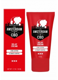 Крем-пролонгатор CBD from Amsterdam Delay Cream - 50 мл. - Shots Media BV - купить с доставкой в Тюмени