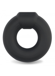 Черное эрекционное кольцо Ultra Soft Platinum Cure Silicone Cockring - Lovetoy - в Тюмени купить с доставкой