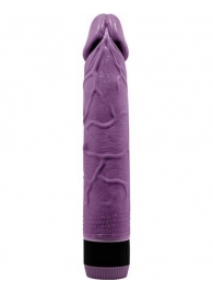 Фиолетовый вибратор-реалистик Adour Club - 22,5 см. - Baile