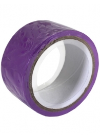 Фиолетовый скотч для связывания Bondage Tape - 15 м. - Eroticon - купить с доставкой в Тюмени