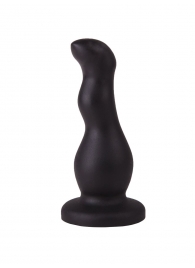 Чёрный анальный стимулятор для массажа простаты - 13,5 см. - LOVETOY (А-Полимер) - в Тюмени купить с доставкой
