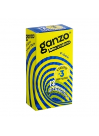 Классические презервативы с обильной смазкой Ganzo Classic - 15 шт. - Ganzo - купить с доставкой в Тюмени