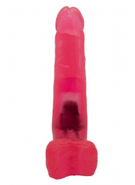 Розовая насадка-фаллос для трусиков Harness - 16,5 см. - LOVETOY (А-Полимер) - купить с доставкой в Тюмени