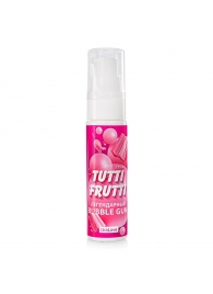 Интимный гель на водной основе Tutti-Frutti Bubble Gum - 30 гр. - Биоритм - купить с доставкой в Тюмени
