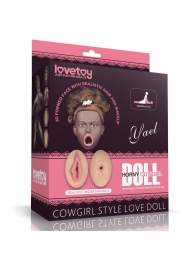 Темнокожая секс-кукла с реалистичными вставками Cowgirl Style Love Doll - Lovetoy - в Тюмени купить с доставкой