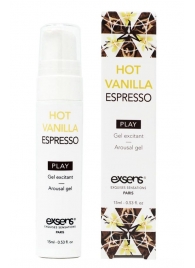 Возбуждающий гель Hot Vanilla Espresso Arousal Gel - 15 мл. - Exsens - купить с доставкой в Тюмени