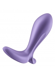 Фиолетовый анальный вибростимулятор Intensity Plug - Satisfyer - #SOTBIT_REGIONS_UF_V_REGION_NAME# купить с доставкой