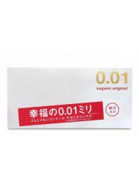 Ультратонкие презервативы Sagami Original 0.01 - 20 шт. - Sagami - купить с доставкой в Тюмени