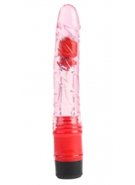 Розовый вибратор-реалистик 8.8 Inch Realistic Vibe - 22,3 см. - Chisa