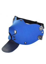 Синяя неопреновая маска  Дог - Sitabella - купить с доставкой в Тюмени