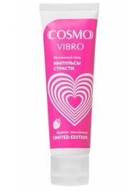 Возбуждающий гель на водно-силиконовой основе Cosmo Vibro с ароматом земляники - 50 гр. - Биоритм - купить с доставкой в Тюмени