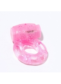 Розовое мягкое эрекционное кольцо с вибрацией - Сима-Ленд - в Тюмени купить с доставкой