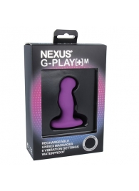 Фиолетовая вибровтулка Nexus G-Play+ M - Nexus Range - в Тюмени купить с доставкой