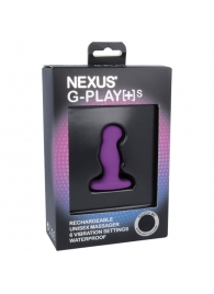 Фиолетовая вибровтулка Nexus G-Play+ S - Nexus Range - в Тюмени купить с доставкой