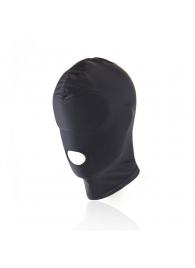 Черный текстильный шлем с прорезью для рта - Bior toys - купить с доставкой в Тюмени
