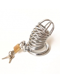 Серебристый металлический пояс верности с ключами - Notabu - купить с доставкой в Тюмени