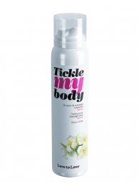Массажная хрустящая пенка Tickle My Body Monoi с ароматом моной - 150 мл. - Love to Love - купить с доставкой в Тюмени