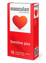 Презервативы Masculan Sensitive plus - 10 шт. - Masculan - купить с доставкой в Тюмени