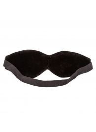 Черная маска на глаза Blackout Eye Mask со стразами - California Exotic Novelties - купить с доставкой в Тюмени
