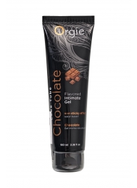 Интимный гель на водной основе Lube Tube Chocolate с шоколадным вкусом - 100 мл. - ORGIE - купить с доставкой в Тюмени