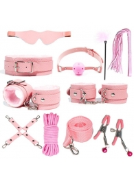 Розовый БДСМ-набор «Оки-Чпоки» из 11 предметов - Сима-Ленд - купить с доставкой #SOTBIT_REGIONS_UF_V_REGION_NAME#