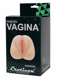 Телесный мастурбатор-вагина 3D - Eroticon - в Тюмени купить с доставкой