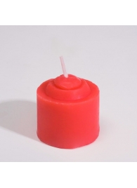 Красная свеча для БДСМ «Роза» из низкотемпературного воска - Сима-Ленд - купить с доставкой в Тюмени