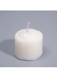 Белая свеча для БДСМ «Роза» из низкотемпературного воска - Сима-Ленд - купить с доставкой в Тюмени
