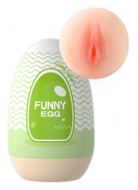 Мастурбатор-вагина Funny Egg - Eroticon - в Тюмени купить с доставкой