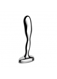 Стальной стимулятор простаты Stainless Steel Prostate Plug - 11,5 см. - b-Vibe - в Тюмени купить с доставкой