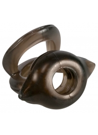 Черное эрекционное кольцо для пениса и мошонки - Orion - в Тюмени купить с доставкой